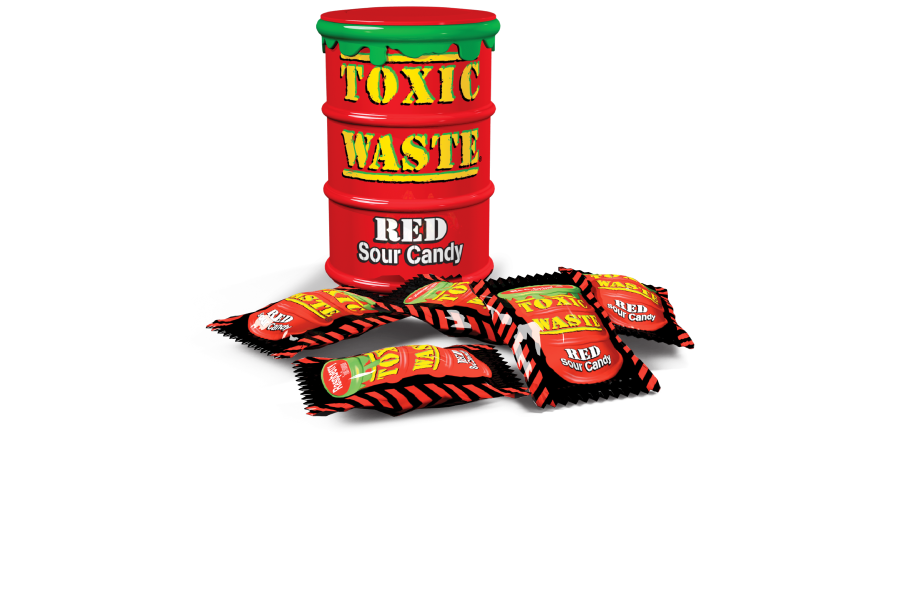 Toxic Waste Red