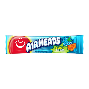 Airheads Sour Blue Blast Bar 0.55oz