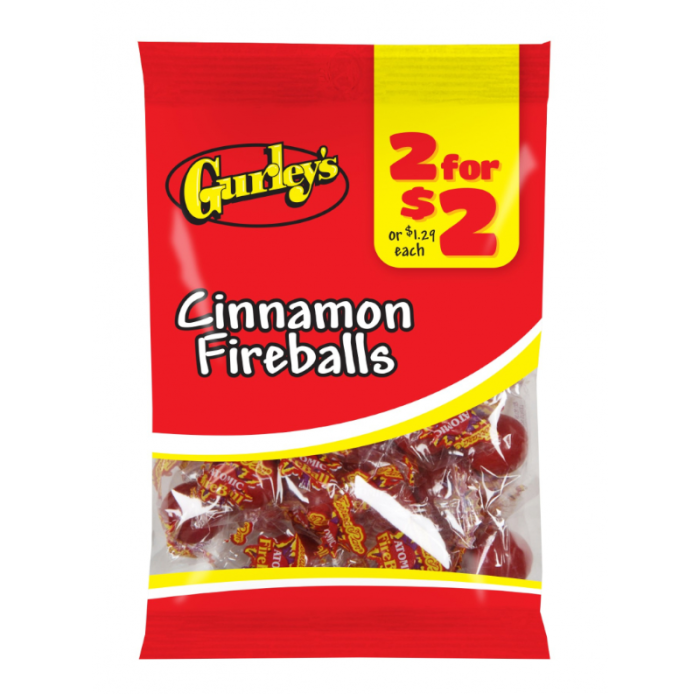 Gurley's Cinnamon Fireballs (71g bag)