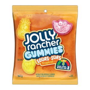 Jolly Rancher Gummies Sours Tropical 182g -