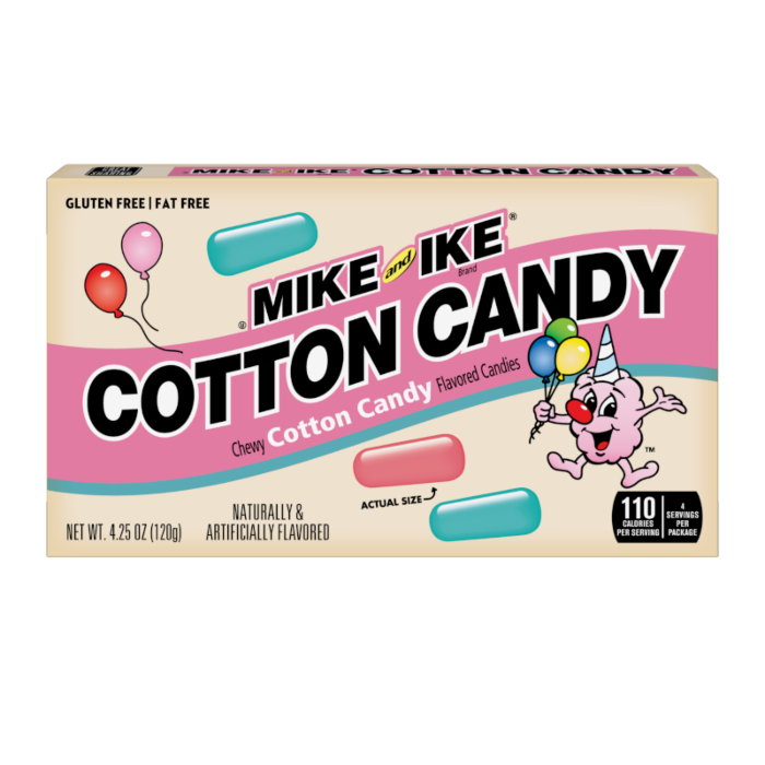 Mike & Ike Cotton Candy Theater Box 4.25oz (120g)