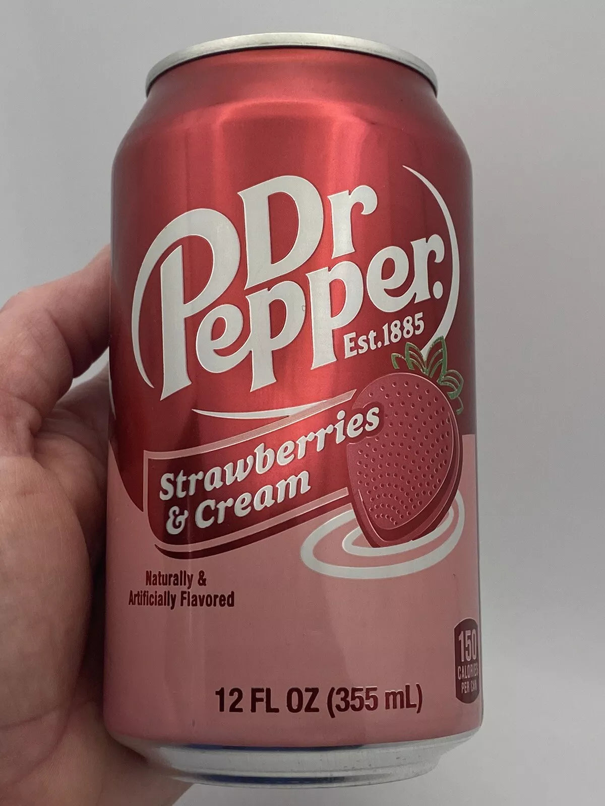 Dr Pepper Strawberry & Cream Soda (355ml)