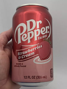 Dr Pepper Strawberry & Cream Soda (355ml)