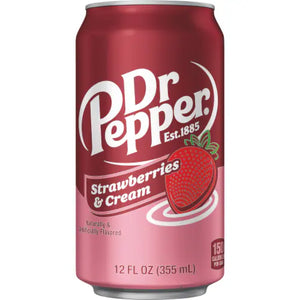 Dr Pepper Strawberry & Cream Soda (355ml)