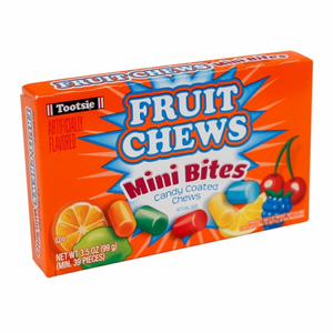 Tootsie Fruit Chews Mini Bites Theatre Box 3.5oz (99g)